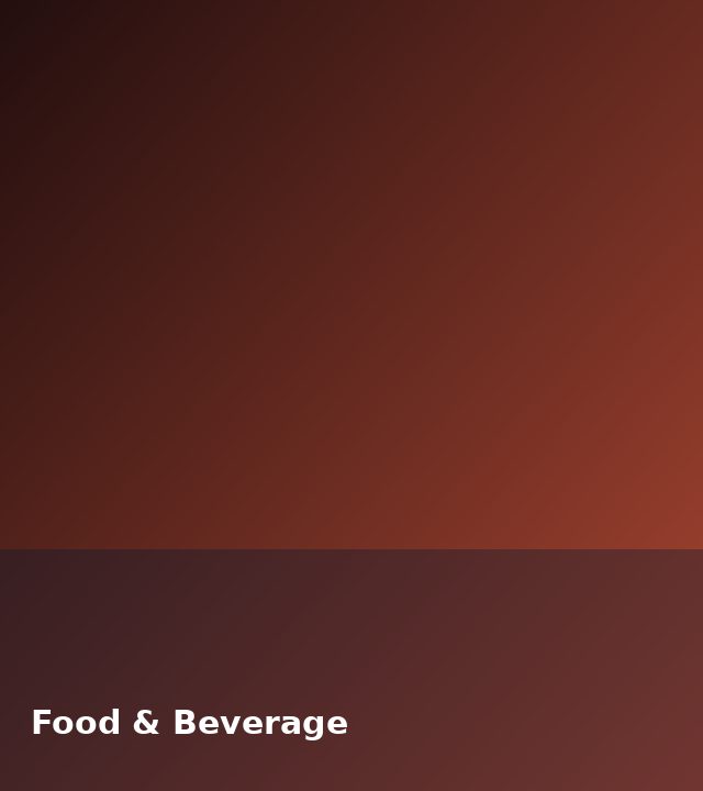 Food and beverage crates